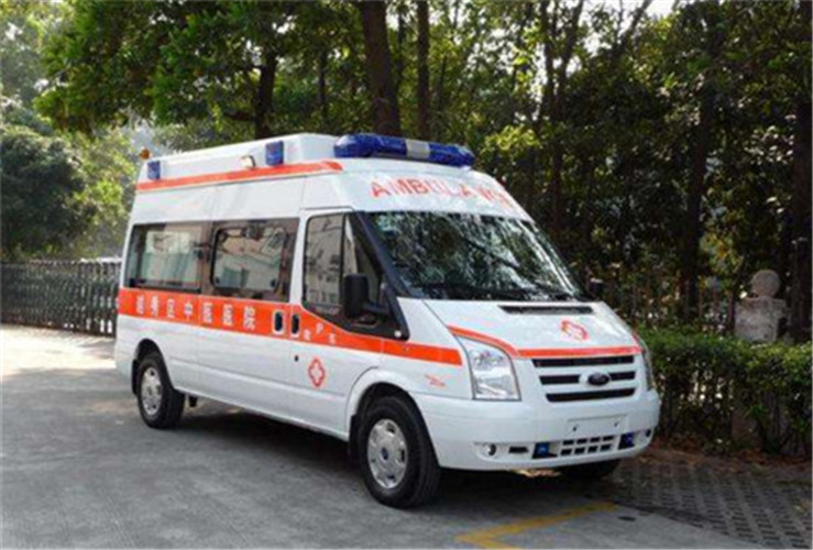 商洛救护车出租服务案例8