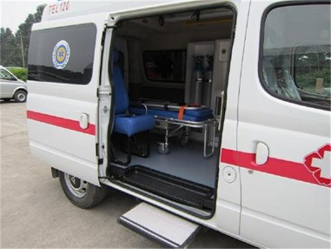 商洛救护车出租服务案例7